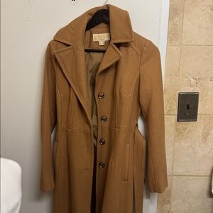 MICHAEL Michael Kors Tan Trench Coat